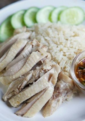 รูปของ ข้าวมันไก่จบในหม้อเดียว