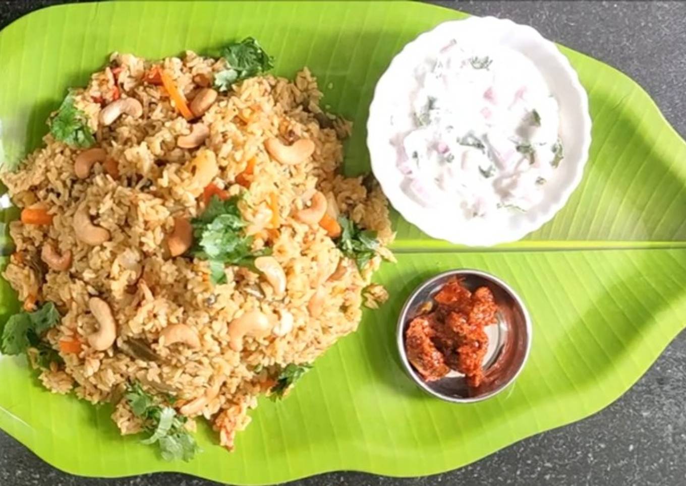 Vegetable Biriyani 🥕