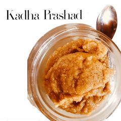 A picture of Kadha Prashad.