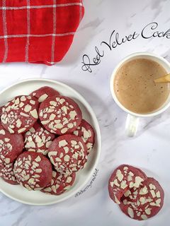 Foto resep (1.33) Red Velvet Soft Cookies