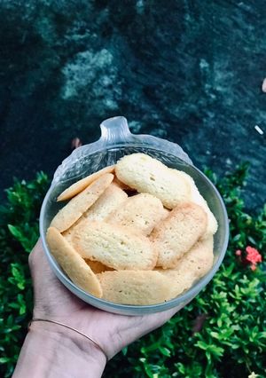 Foto resep My lady fingers atau lidah kucing keju lumer