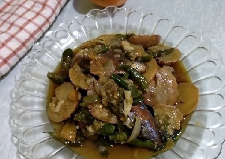 Jengkol cabai hijau