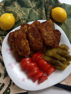 عکسی از دستور شامی کباب