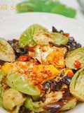 Chilli Oil Salad / Baby Kol, Telur Dan Jamur