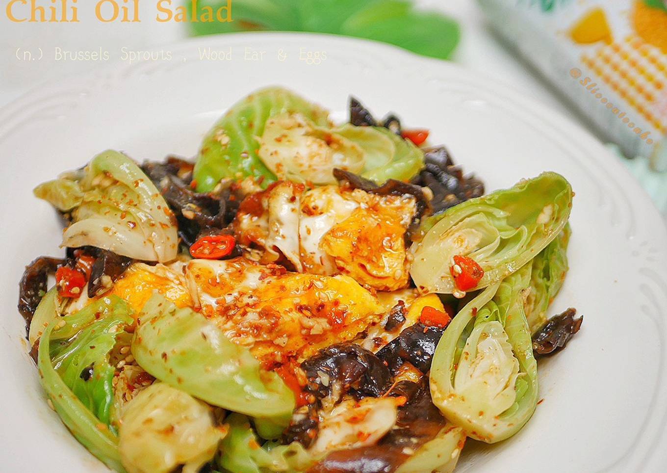 Langkah Mudah untuk Membuat Chilli Oil Salad / Baby Kol, Telur Dan Jamur, Bisa Manjain Lidah