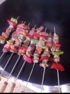 صورة لوصفة شواء على طاجين