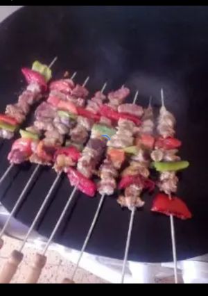 صورة لوصفة شواء على طاجين