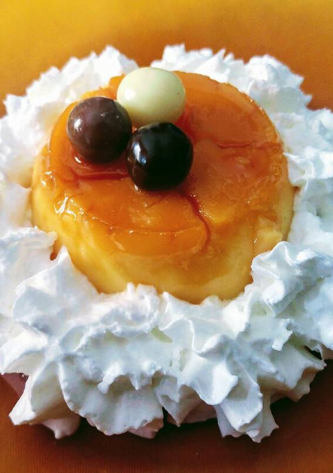 Una foto de Flan "flanin" en thermomix