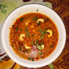 Kaju Curry with malai gravy A picture of Kaju Curry with malai gravy.