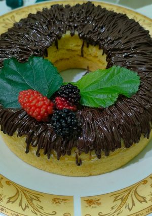Foto resep 427. Bolu Labu Kuning Simple