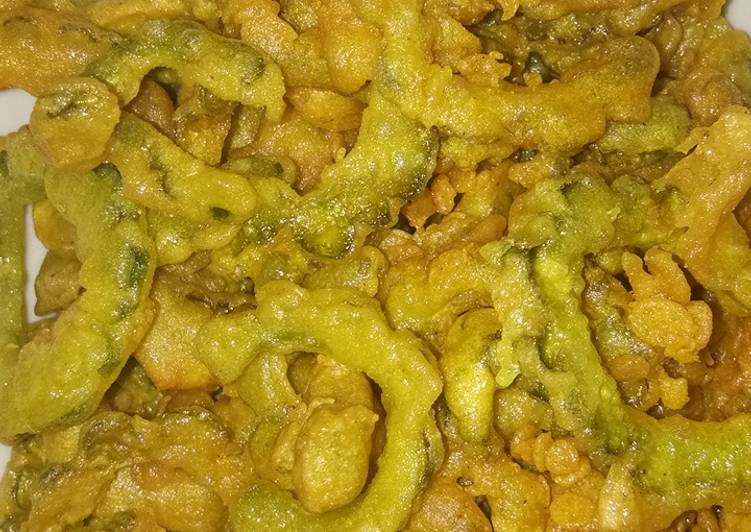 Resep Kripik pare renyah, Lezat Sekali