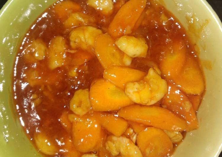 Cara Gampang Menyiapkan Tumis Udang Asam Manis, Bisa Manjain Lidah