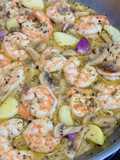 172. Garlic Butter Prawn & Mushroom