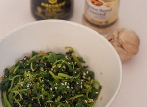 Foto resep Salad Bayam Korea (Sigeumchi Namul)