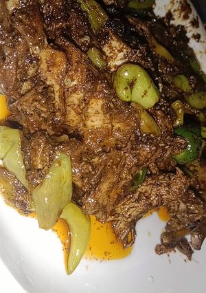 A picture of Tawa chicken recipe 😋.