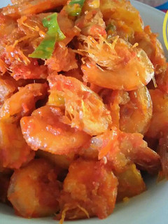 Foto resep Balado udang tempe kentang