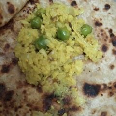 A picture of Grated cauliflower peas sabzi.