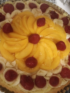 Una foto de Tarta frutal fácil y rápida