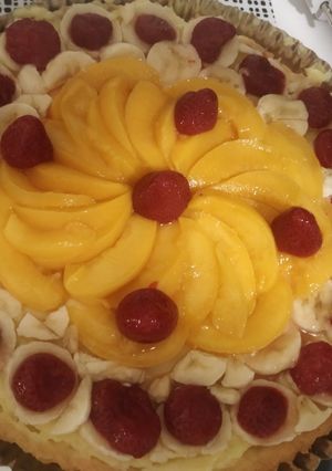 Una foto de Tarta frutal fácil y rápida