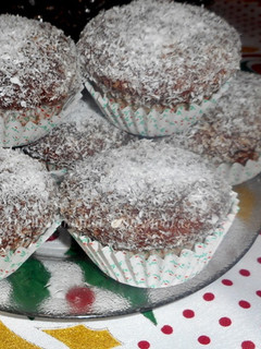 Kókuszkocka muffin recept fotója
