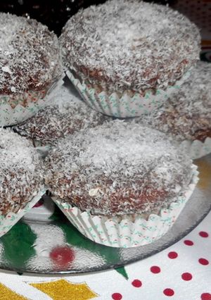 Kókuszkocka muffin recept fotója