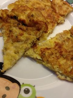 Foto resep Omelet Telur Keju Tuna