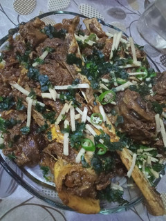 A picture of Beef chops.