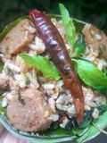 ข้าวเหนียวผัดกะเพรา Spicy Sticky Rice Stirfried with Basil
