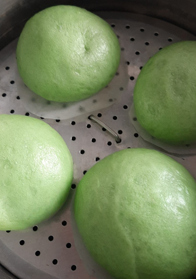 Foto resep Bakpao Pandan Cokelat