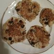 Tortitas de avena y pasas