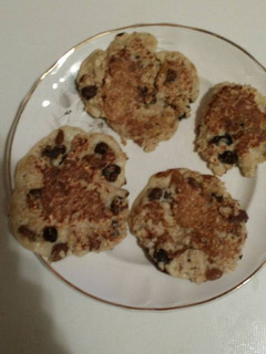 Una foto de Tortitas de avena y pasas
