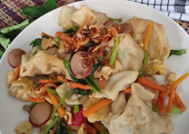 Cara Gampang Membuat Pangsit Goreng Lek Gino yang Enak Banget