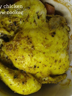 A picture of Chicken Curry in Slow Cooker.