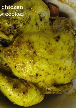 A picture of Chicken Curry in Slow Cooker.