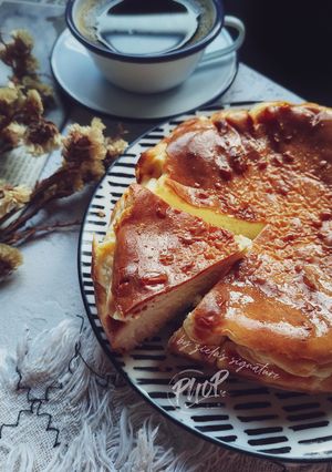 Gambar Basque Burn Cheese Cake