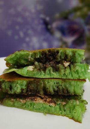 Foto resep Martabak pandan teplon