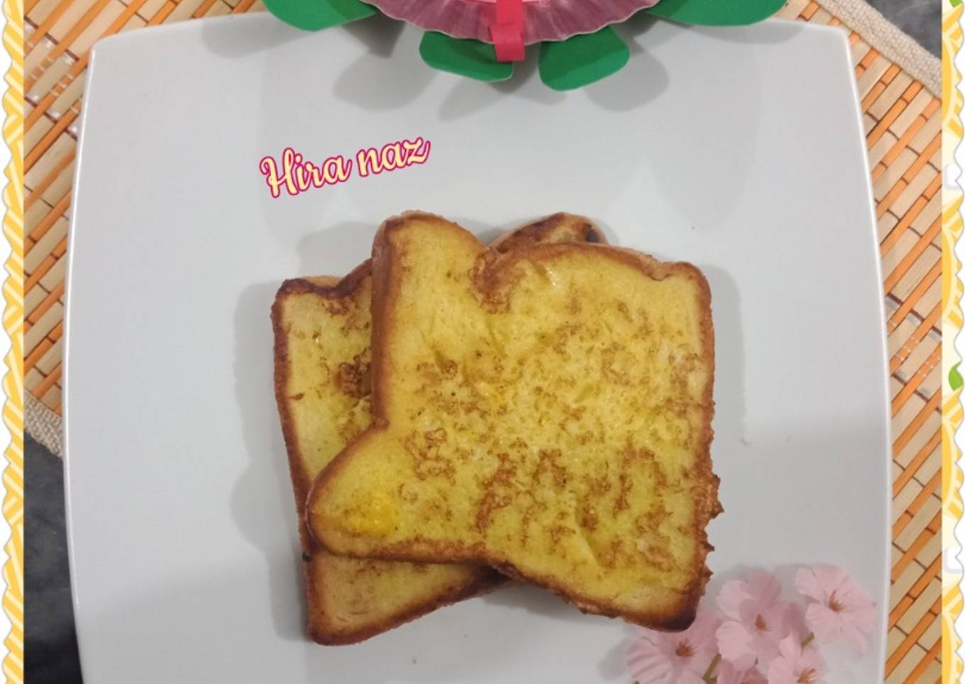 Steps to Prepare Quick French Toast (Sweet Toast)