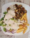 Gyros tál