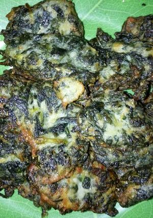 Foto resep Bala-bala daun singkong