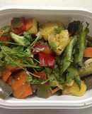 Rau xào chay ngũ sắc