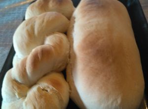 Una foto de Pan casero sin grasa vacuna