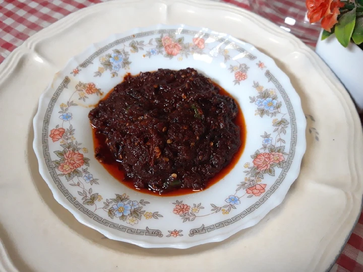 Cara Mudah Menyiapkan Resep Sambal terasi goreng yang Bisa Manjain Lidah Anti Ribet, Sempurna