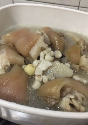 豬腳四神湯 的食譜成品照片