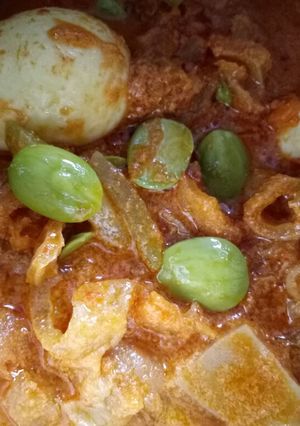 Foto resep Sambal goreng krecek (kulit sapi) petai