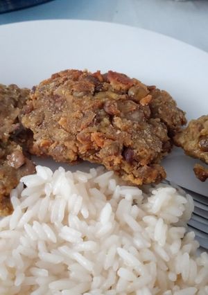 Una foto de Hamburguesas de Lentejones