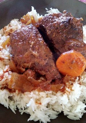 A picture of Beef Stew in the Slow Cooker.