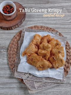 Foto resep Tahu goreng krispy sambal kecap