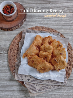 Foto resep Tahu goreng krispy sambal kecap