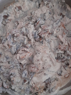 Foto de Molho de Cogumelos e Frango com Natas
