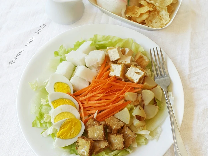 Easy Steps Prepare|Recipe} Indonesian Salad with Peanut Sauce Dressing (Gado-gado), Perfect